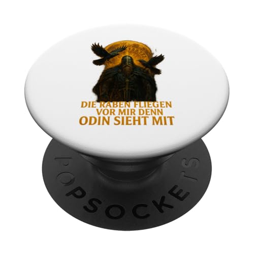 Wikinger Design Die Raben fliegen vor mir Odin sieht PopSockets Klebender PopGrip Wikinger Design Die Raben fliegen vor mir Odin sieht PopSockets Klebender PopGrip von Viking Collection by C.B.L