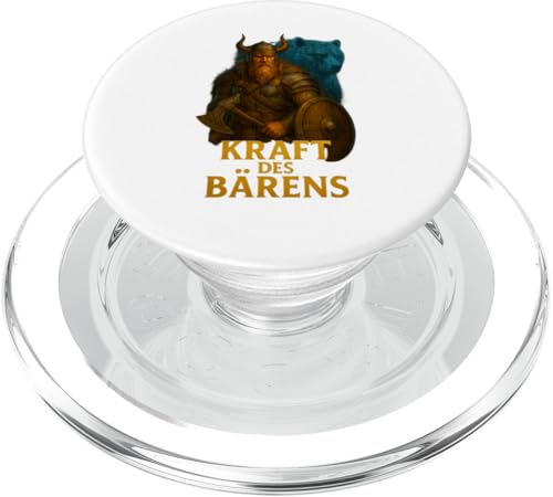 Wikinger Design Kraft des Bärens mit Geisttier PopSockets PopGrip für MagSafe Wikinger Design Kraft des Bärens mit Geisttier PopSockets PopGrip für MagSafe von Viking Collection by C.B.L