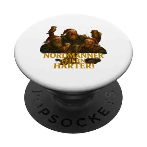 Wikinger Design Nordmänner feiern härter PopSockets Klebender PopGrip Wikinger Design Nordmänner feiern härter PopSockets Klebender PopGrip von Viking Collection by C.B.L