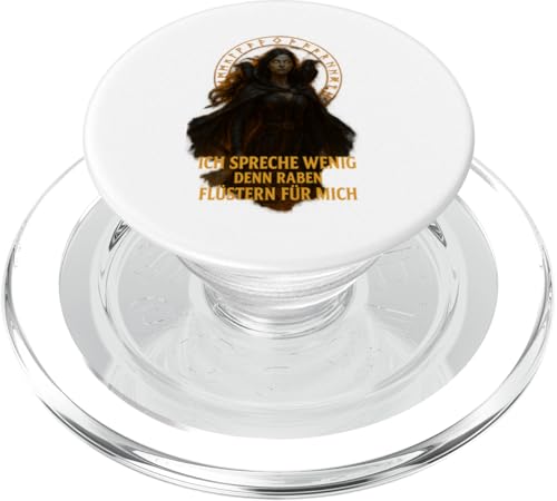 Wikinger Design Raben flüstern für mich PopSockets PopGrip für MagSafe von Viking Collection by C.B.L