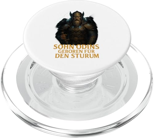 Wikinger Design Sohn Odins geboren für den Sturm PopSockets PopGrip für MagSafe Wikinger Design Sohn Odins geboren für den Sturm PopSockets PopGrip für MagSafe von Viking Collection by C.B.L