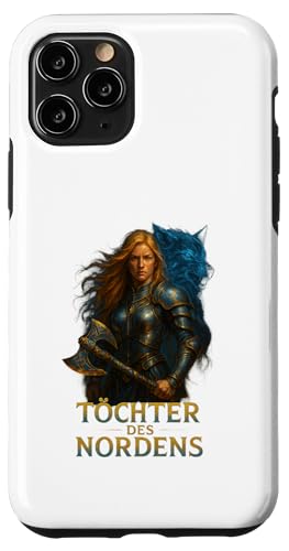Wikinger Design Töchter des Nordens mit Wolfgeist Hülle für iPhone 11 Pro von Viking Collection by C.B.L