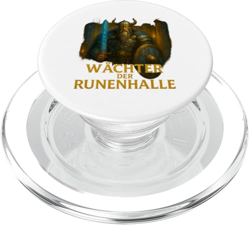Wikinger Design Wächter der Runenhalle mit Schwert PopSockets PopGrip für MagSafe Wikinger Design Wächter der Runenhalle mit Schwert PopSockets PopGrip für MagSafe von Viking Collection by C.B.L