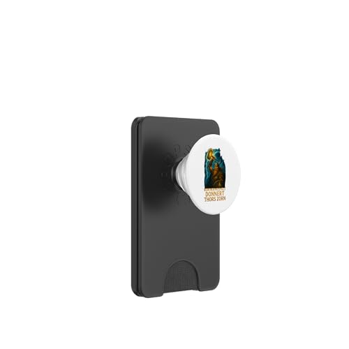 Wikinger Design Wenn Wille fällt donnert Thors Zorn PopSockets PopWallet für MagSafe Wikinger Design Wenn Wille fällt donnert Thors Zorn PopSockets PopWallet für MagSafe von Viking Collection by C.B.L