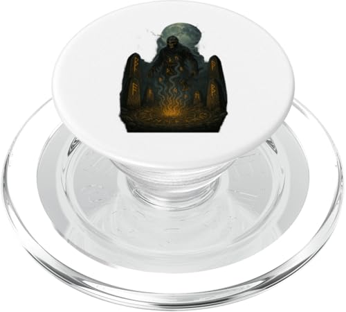Wikinger Halloween Design mit Runental und Geisterkrieger PopSockets PopGrip für MagSafe Wikinger Halloween Design mit Runental und Geisterkrieger PopSockets PopGrip für MagSafe von Viking Collection by C.B.L