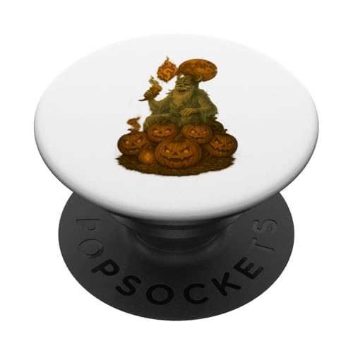 Wikinger Halloween Design mit lachendem Geist und Kürbissen PopSockets Klebender PopGrip Wikinger Halloween Design mit lachendem Geist und Kürbissen PopSockets Klebender PopGrip von Viking Collection by C.B.L