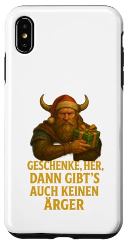 Wikinger Spruch Geschenke oder Ärger Design Hülle für iPhone XS Max Wikinger Spruch Geschenke oder Ärger Design Hülle für iPhone XS Max von Viking Collection by C.B.L
