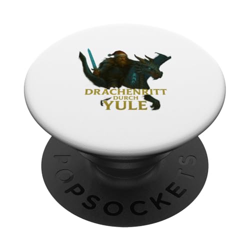 Wikinger Weihnachtsdesign Drachenritt durch Yule PopSockets Klebender PopGrip Wikinger Weihnachtsdesign Drachenritt durch Yule PopSockets Klebender PopGrip von Viking Collection by C.B.L