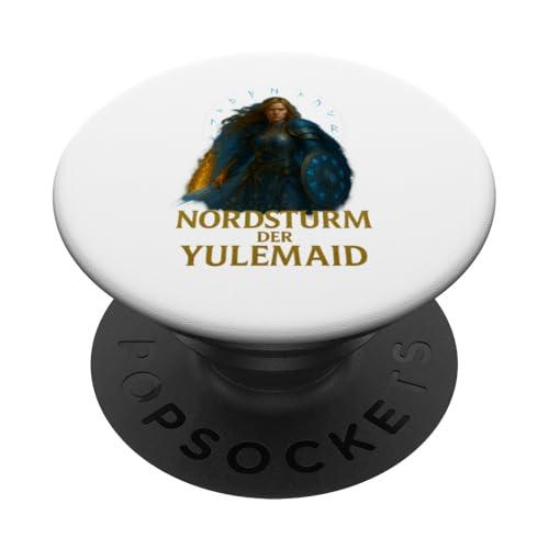 Wikinger Weihnachtsdesign Nordsturm der Yulemaid PopSockets Klebender PopGrip Wikinger Weihnachtsdesign Nordsturm der Yulemaid PopSockets Klebender PopGrip von Viking Collection by C.B.L