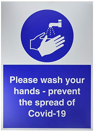 Bitte Hände waschen - verhindern Sie die Ausbreitung von Covid-19 von Viking Signs