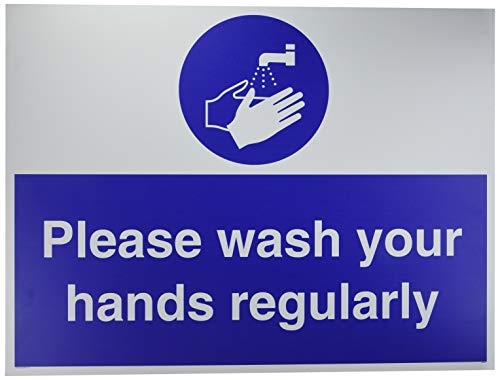 Bitte waschen Sie regelmäßig Ihre Hände. von Viking Signs