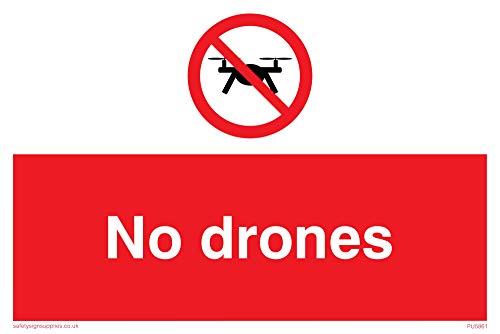 Keine Drohnen. von Viking Signs