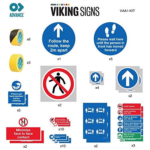 Lager- / Industriegebäude-Kit (ca. 20.000 m² / 10-20 Mitarbeiter) von Viking Signs