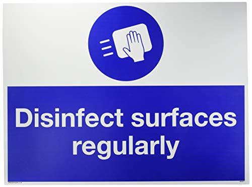 Oberflächen regelmäßig desinfizieren von Viking Signs