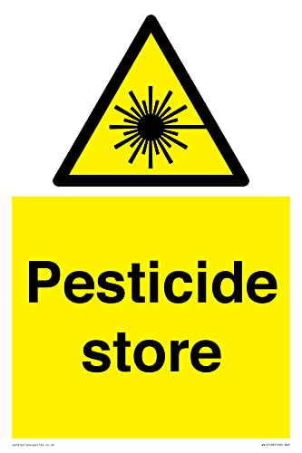Pesticide Store Schild – 200 x 300 mm – A4P von Viking Signs