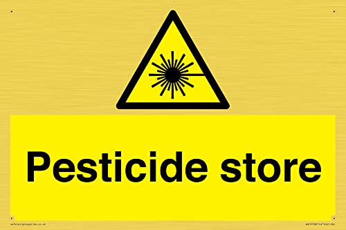 Pesticide Store Schild – 300 x 200 mm – A4L von Viking Signs
