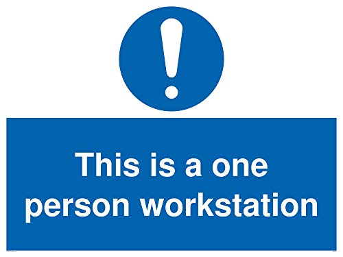 This is a one person workstation von Viking Signs