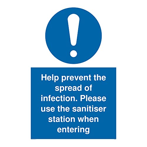 Verhindert die Ausbreitung von Infektionen. Bitte verwenden Sie die Desinfektions-Station beim Betreten von Viking Signs