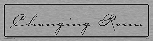 Viking Schilder dv1131-l26-ms "ändern der Raum Türschild, caramel Schriftart, 1 mm Edelstahl, 225 mm H x 60 mm w Viking Schilder dv1131-l26-ms "ändern der Raum Türschild, caramel Schriftart, 1 mm Edelstahl, 225 mm H x 60 mm w von Viking Signs