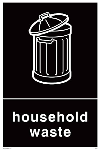 Viking Schilder ij1427-a4p-ac recycling-household Abfall Schild aus Aluminium, Composite, 300 mm H x 200 mm W Viking Schilder ij1427-a4p-ac recycling-household Abfall Schild aus Aluminium, Composite, 300 mm H x 200 mm W von Viking Signs