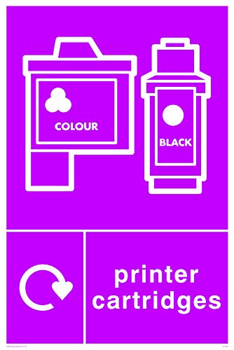 Viking Schilder ij1432-a4p-3 m recycling-printer Patronen Zeichen, 3 mm Kunststoff starr, 300 mm H x 200 mm W Viking Schilder ij1432-a4p-3 m recycling-printer Patronen Zeichen, 3 mm Kunststoff starr, 300 mm H x 200 mm W von Viking Signs