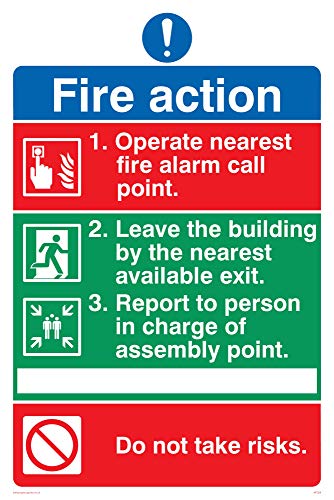 Viking Schilder mf328-a4p-v Pictorial Fire Action kein Aufzug Zeichen, Vinyl, 300 mm H x 200 mm W Viking Schilder mf328-a4p-v Pictorial Fire Action kein Aufzug Zeichen, Vinyl, 300 mm H x 200 mm W von Viking Signs