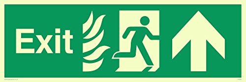 Viking Schilder sg689-l31-p Fire Schild "EXIT, nach rechts ausgerichtet bis Arrow, halbstarr Foto Leuchtziffern Kunststoff, 100 mm H x 300 mm W Viking Schilder sg689-l31-p Fire Schild "EXIT, nach rechts ausgerichtet bis Arrow, halbstarr Foto Leuchtziffern Kunststoff, 100 mm H x 300 mm W von Viking Signs