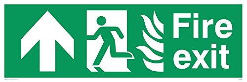 Viking Schilder sg695-l62–3D "FIRE EXIT Running Man Left Up Pfeil Zeichen, 3 mm doppelseitig hart-PVC, 200 mm H x 600 mm W Viking Schilder sg695-l62–3D "FIRE EXIT Running Man Left Up Pfeil Zeichen, 3 mm doppelseitig hart-PVC, 200 mm H x 600 mm W von Viking Signs