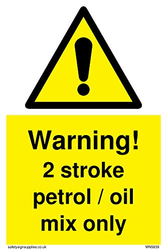 Warning 2-Takt Benzin-/Ölmischung von Viking Signs