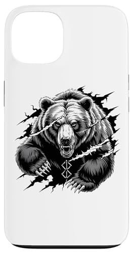 Berserker Bär Braunbär Berserk-Rune Runen Symbol Wikinger Hülle für iPhone 13 von Viking Valhalla Krieger Normanne Runenkreis Götter