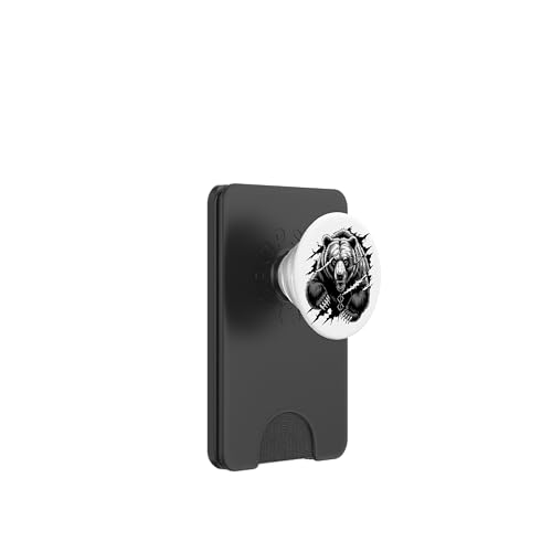 Berserker Bär Braunbär Berserk-Rune Runen Symbol Wikinger PopSockets PopWallet für MagSafe Berserker Bär Braunbär Berserk-Rune Runen Symbol Wikinger PopSockets PopWallet für MagSafe von Viking Valhalla Krieger Normanne Runenkreis Götter