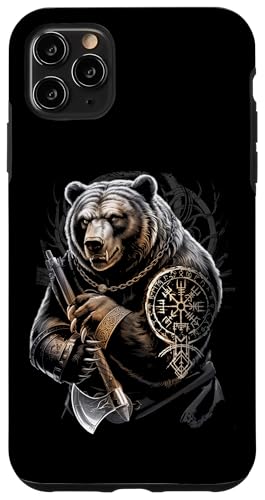 Berserker Bär Odin Vegvisir Nordischer Kompass Wikinger Hülle für iPhone 11 Pro Max Berserker Bär Odin Vegvisir Nordischer Kompass Wikinger Hülle für iPhone 11 Pro Max von Viking Valhalla Krieger Normanne Runenkreis Götter