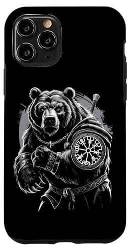 Berserker Bär Odin Vegvisir Nordischer Kompass Wikinger Hülle für iPhone 11 Pro Berserker Bär Odin Vegvisir Nordischer Kompass Wikinger Hülle für iPhone 11 Pro von Viking Valhalla Krieger Normanne Runenkreis Götter