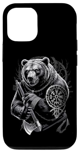 Berserker Bär Odin Vegvisir Nordischer Kompass Wikinger Hülle für iPhone 12/12 Pro Berserker Bär Odin Vegvisir Nordischer Kompass Wikinger Hülle für iPhone 12/12 Pro von Viking Valhalla Krieger Normanne Runenkreis Götter