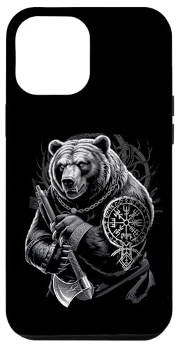 Berserker Bär Odin Vegvisir Nordischer Kompass Wikinger Hülle für iPhone 12 Pro Max von Viking Valhalla Krieger Normanne Runenkreis Götter