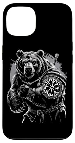 Berserker Bär Odin Vegvisir Nordischer Kompass Wikinger Hülle für iPhone 13 Berserker Bär Odin Vegvisir Nordischer Kompass Wikinger Hülle für iPhone 13 von Viking Valhalla Krieger Normanne Runenkreis Götter