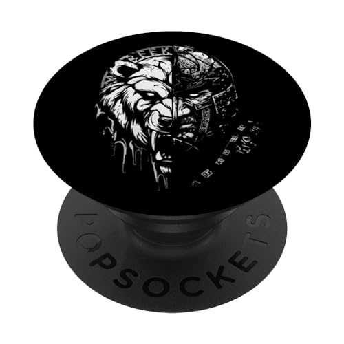 Berserker Krieger Odin Runen Nordische Mythologie Wikinger PopSockets mit austauschbarem PopGrip von Viking Valhalla Krieger Normanne Runenkreis Götter