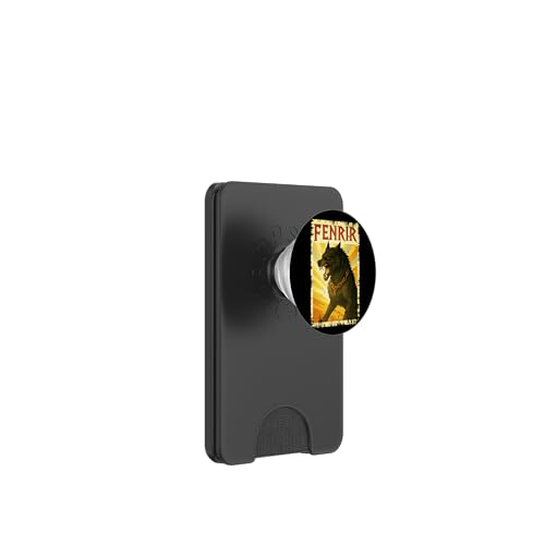 Fenrir Wolf Odins Fenrirwolf Wikinger Wolf Krieger Walhalla PopSockets PopWallet für MagSafe Fenrir Wolf Odins Fenrirwolf Wikinger Wolf Krieger Walhalla PopSockets PopWallet für MagSafe von Viking Valhalla Krieger Normanne Runenkreis Götter