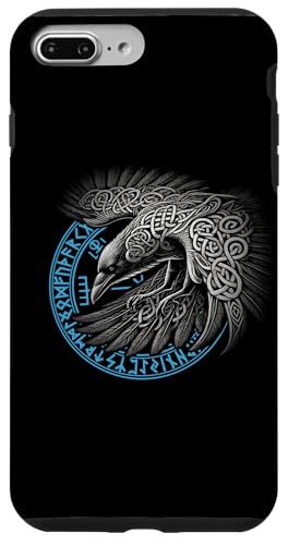 Hülle für iPhone 7 Plus/8 Plus Walhalla Rabe Raben Odins Runen Nordischer Kompass Wikinger Hülle für iPhone 7 Plus/8 Plus Walhalla Rabe Raben Odins Runen Nordischer Kompass Wikinger von Viking Valhalla Krieger Normanne Runenkreis Götter