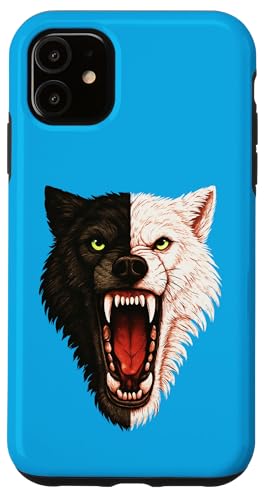 Odins Wolf Nordische Wölfe Geri Freki Walhalla Wikinger Wolf Hülle für iPhone 11 von Viking Valhalla Krieger Normanne Runenkreis Götter