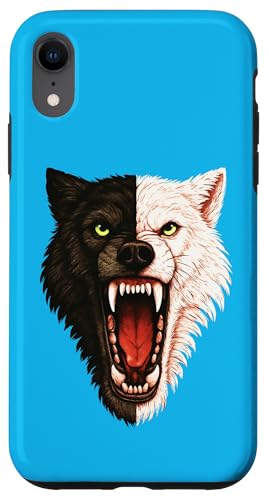 Odins Wolf Nordische Wölfe Geri Freki Walhalla Wikinger Wolf Hülle für iPhone XR von Viking Valhalla Krieger Normanne Runenkreis Götter