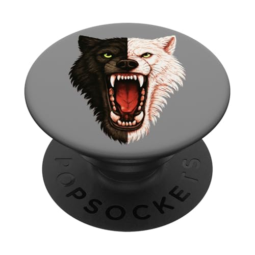 Odins Wolf Nordische Wölfe Geri Freki Walhalla Wikinger Wolf PopSockets Klebender PopGrip Odins Wolf Nordische Wölfe Geri Freki Walhalla Wikinger Wolf PopSockets Klebender PopGrip von Viking Valhalla Krieger Normanne Runenkreis Götter