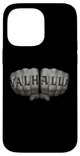 Valhalla Tattoo Fäuste Nordische Mythologie Wikinger Hülle für iPhone 14 Pro Max von Viking Valhalla Krieger Normanne Runenkreis Götter
