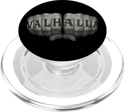 Valhalla Tattoo Fäuste Nordische Mythologie Wikinger PopSockets PopGrip für MagSafe von Viking Valhalla Krieger Normanne Runenkreis Götter