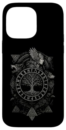 Valkyrie Walküre Walhalla Odin Nordischer Kompass Wikinger Hülle für iPhone 14 Pro Max Valkyrie Walküre Walhalla Odin Nordischer Kompass Wikinger Hülle für iPhone 14 Pro Max von Viking Valhalla Krieger Normanne Runenkreis Götter