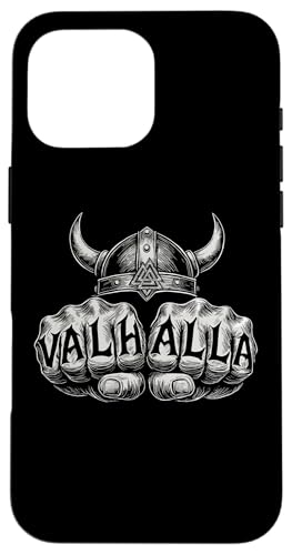 Walhalla Faust Valknut Symbol nordische Mythologie Wikinger Hülle für iPhone 16 Pro Max Walhalla Faust Valknut Symbol nordische Mythologie Wikinger Hülle für iPhone 16 Pro Max von Viking Valhalla Krieger Normanne Runenkreis Götter