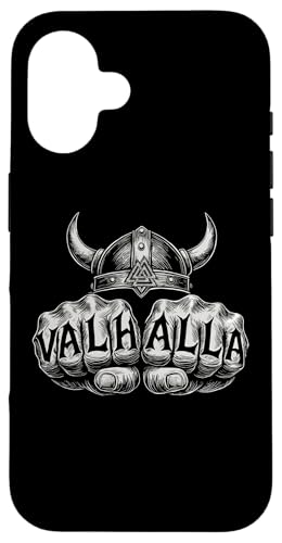 Walhalla Faust Valknut Symbol nordische Mythologie Wikinger Hülle für iPhone 16 Walhalla Faust Valknut Symbol nordische Mythologie Wikinger Hülle für iPhone 16 von Viking Valhalla Krieger Normanne Runenkreis Götter