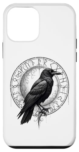 Walhalla Rabe Raben Odins Runen Nordischer Kompass Wikinger Hülle für iPhone 12 mini von Viking Valhalla Krieger Normanne Runenkreis Götter