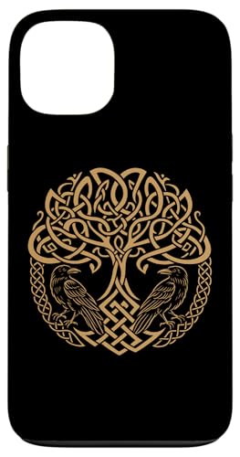 Walhalla Raben Odins keltischer Knoten Lebensbaum Wikinger Hülle für iPhone 13 Walhalla Raben Odins keltischer Knoten Lebensbaum Wikinger Hülle für iPhone 13 von Viking Valhalla Krieger Normanne Runenkreis Götter