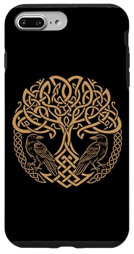 Walhalla Raben Odins keltischer Knoten Lebensbaum Wikinger Hülle für iPhone 7 Plus/8 Plus Walhalla Raben Odins keltischer Knoten Lebensbaum Wikinger Hülle für iPhone 7 Plus/8 Plus von Viking Valhalla Krieger Normanne Runenkreis Götter